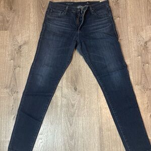 AG Adriano Goldschmied Men's Deep Indigo Skinny Jeans